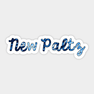 New Paltz Tie Dye Sticker